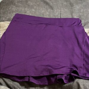 Purple Athletic Skort - tennis skirt - xxl